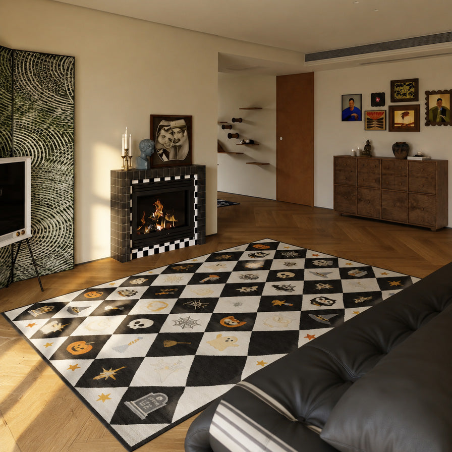 Sorrel Cream Black Multi Rug