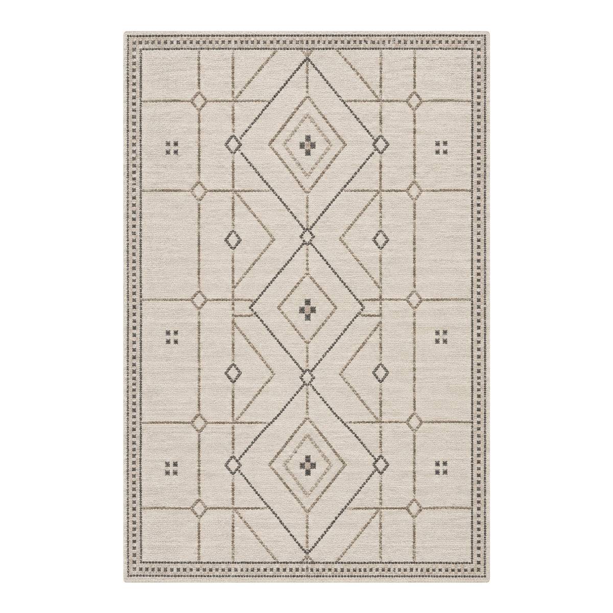 Sorvina Cream Taupe Rug