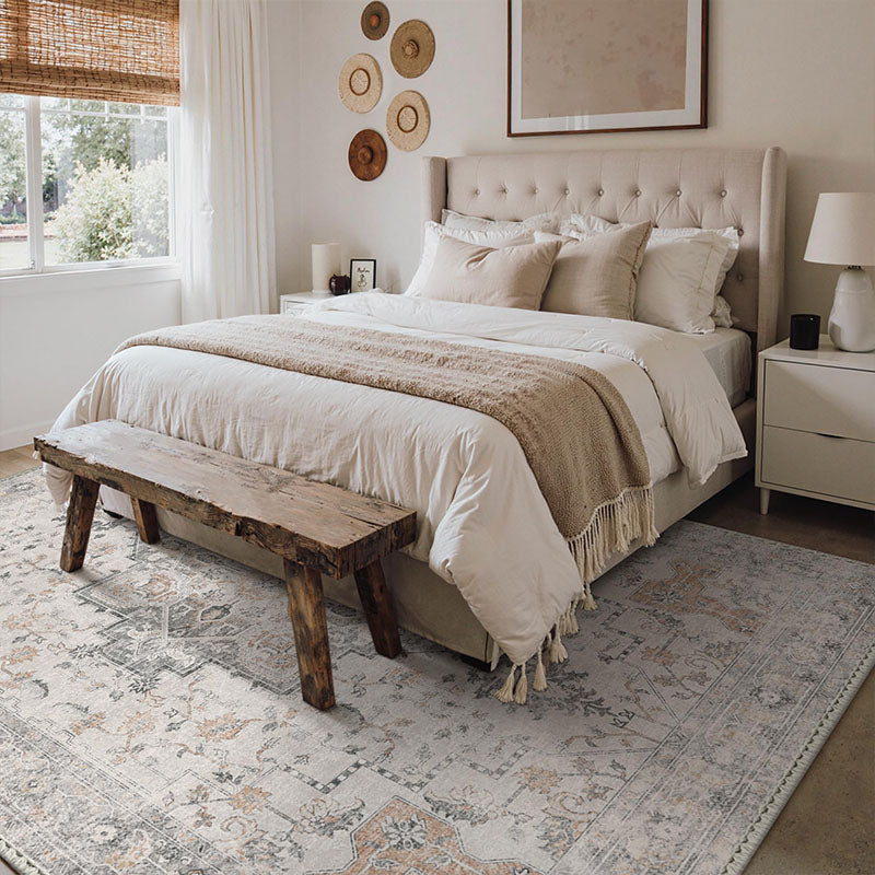 Sylowen Off-White Sage Sand Taupe Rug