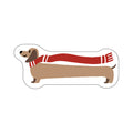 Warm Tan Scarlet Red Rug