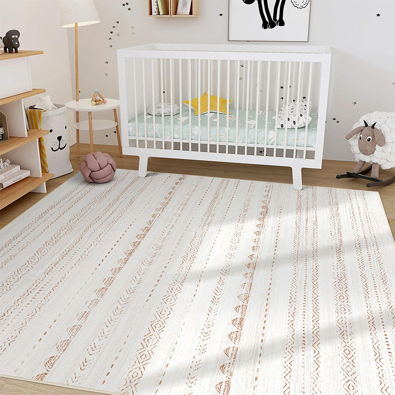 Toren Pure Ivory Warm Clay Rug