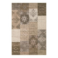 Vadyn Tan Charcoal Ivory Mixed Motif Rug