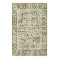 Vaelth Dusty Olive Sage Cream Taupe Rug