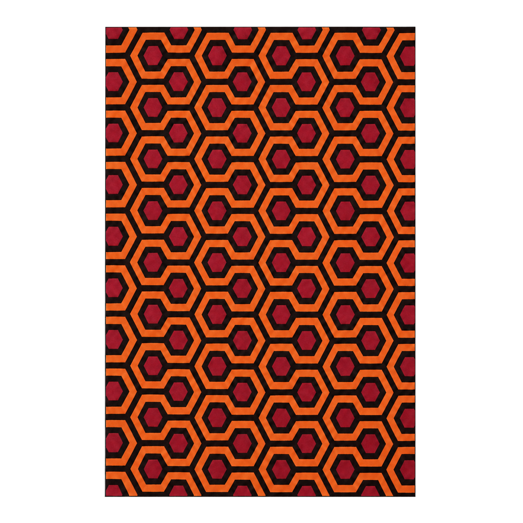 Willa Orange & Burgundy Rug