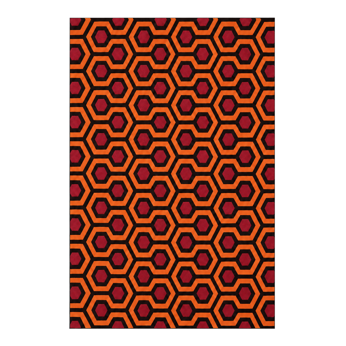 Willa Orange & Burgundy Rug