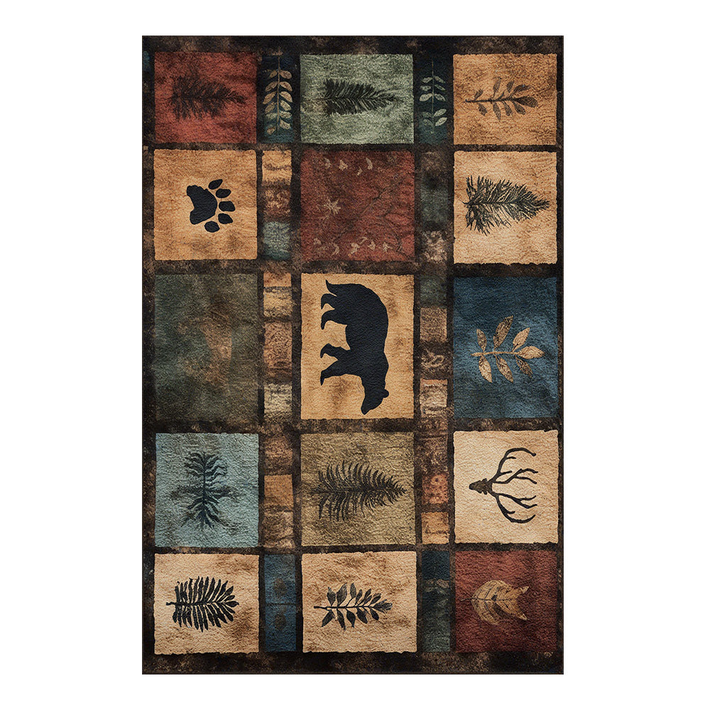 Wren Multi Rust Rug