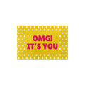 Yellow Polka Coil Entrance Mat