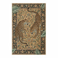 Zoraya Camel Tan Leopard Rug